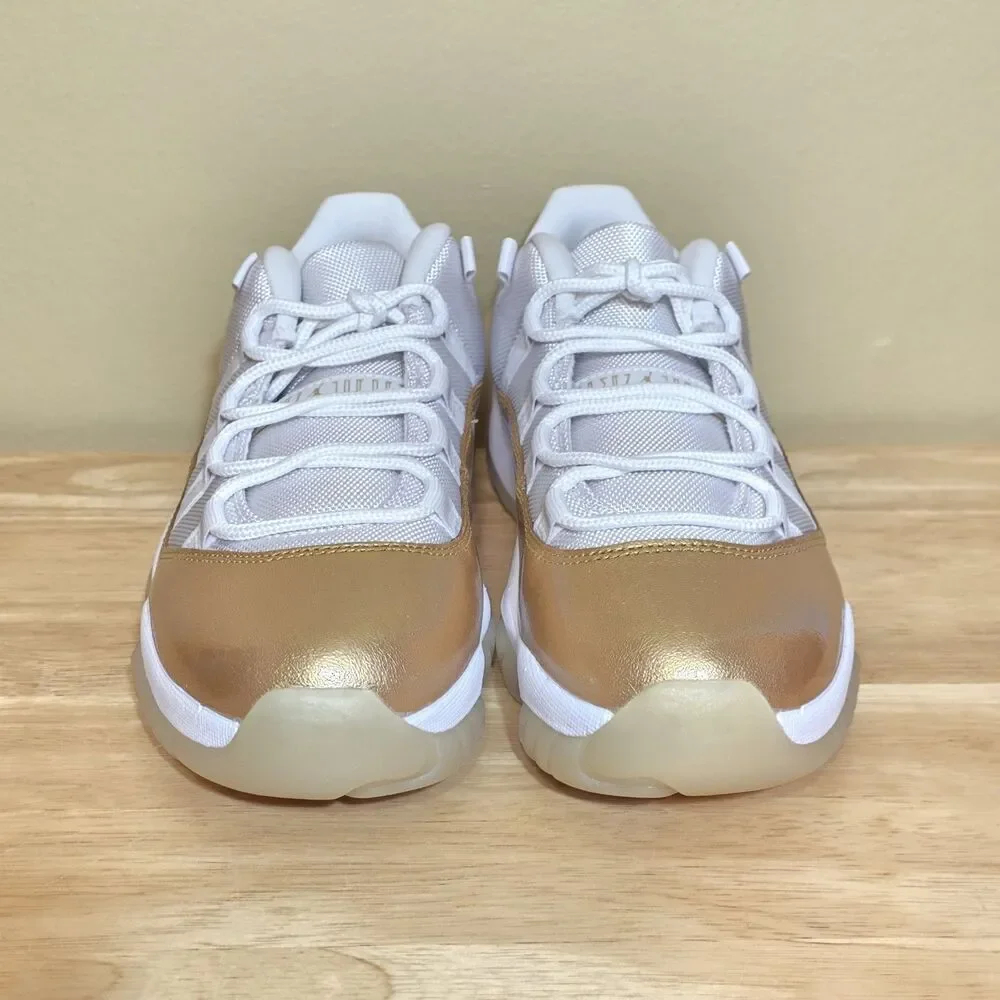 Jordan 11 Retro Low Mother's Day Shoes White Gold AH7860-102 Women's Size 9